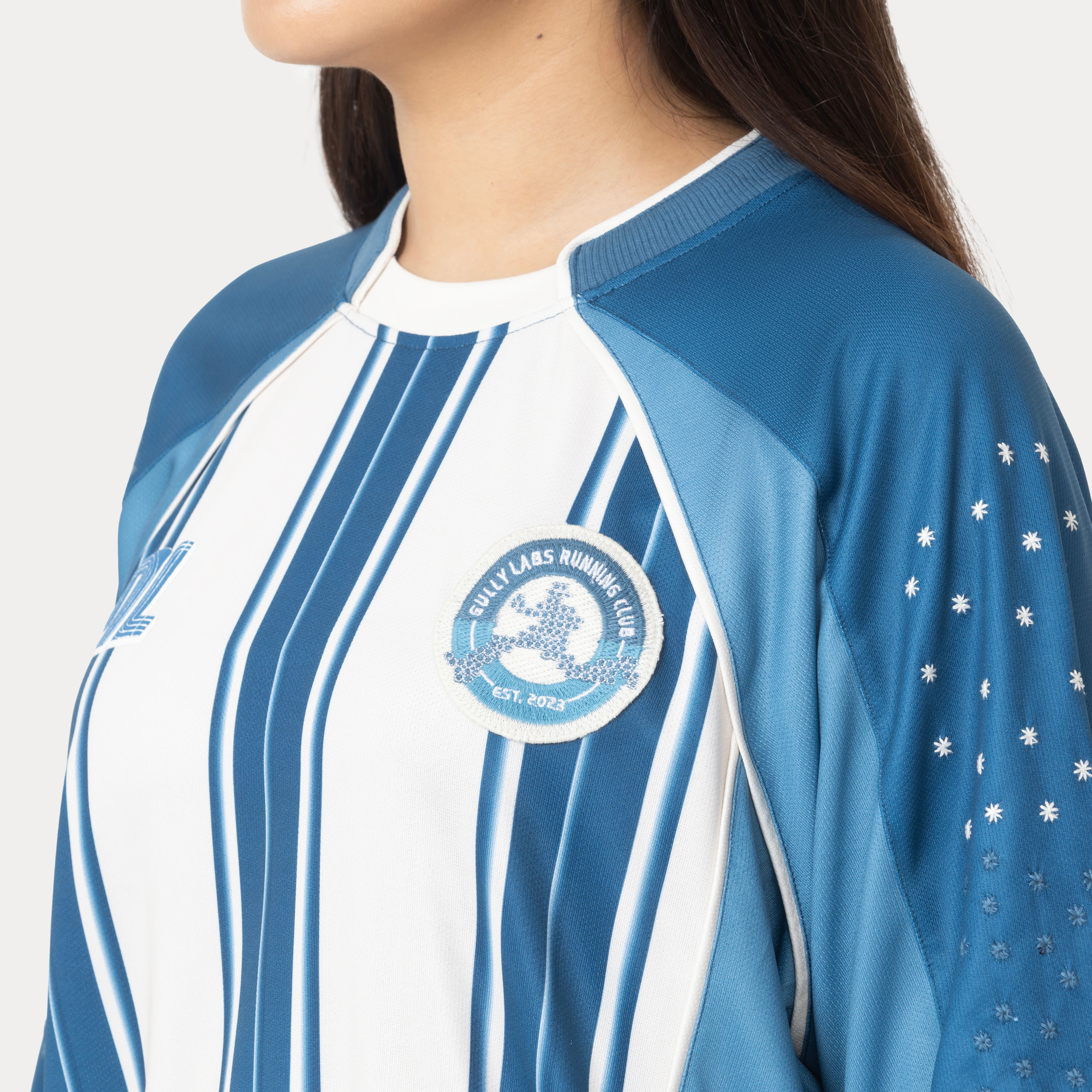 Gully 17 Jersey - Udaan Blue (Crew Neck)