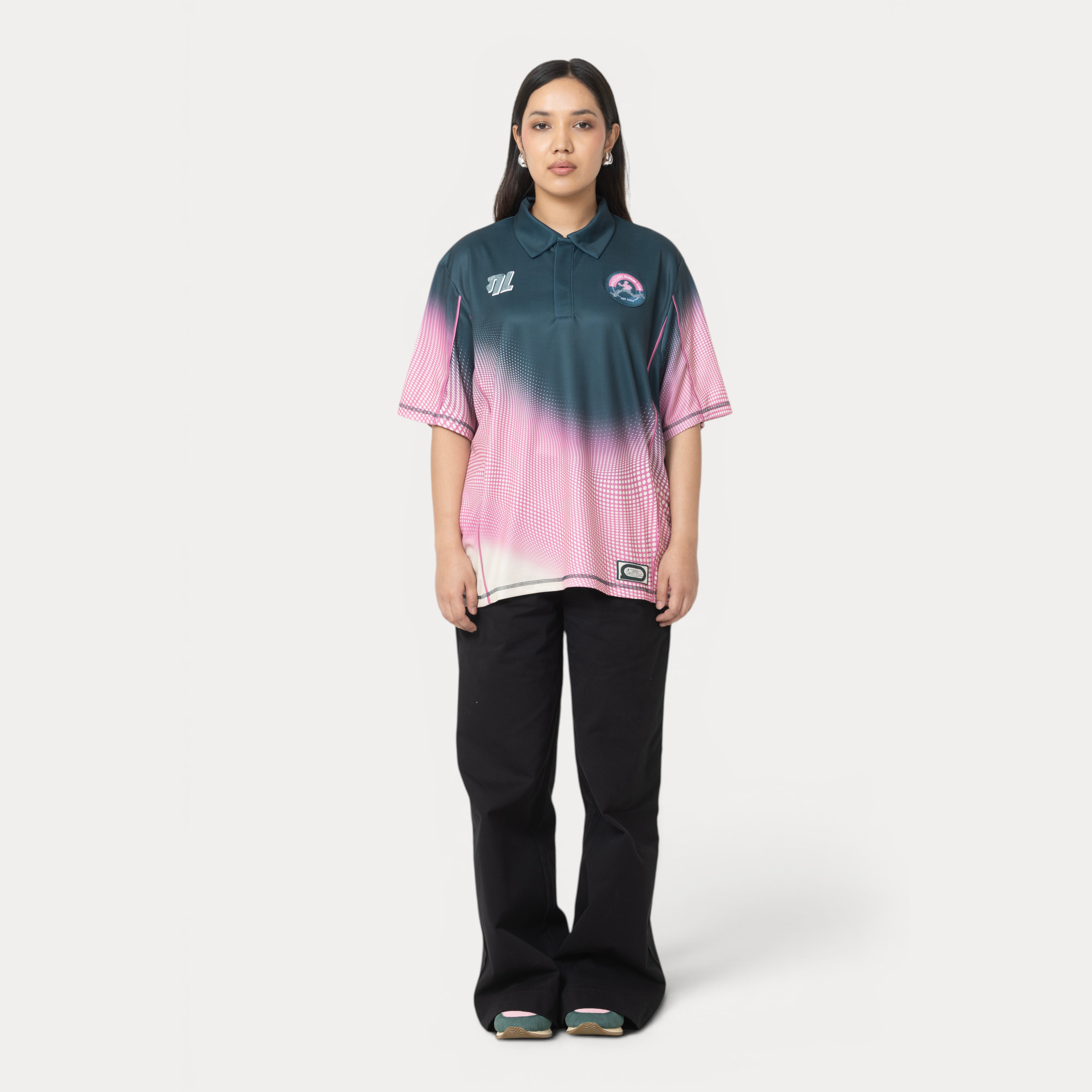 Gully 17 Jersey - Tezz Green (Polo Neck)