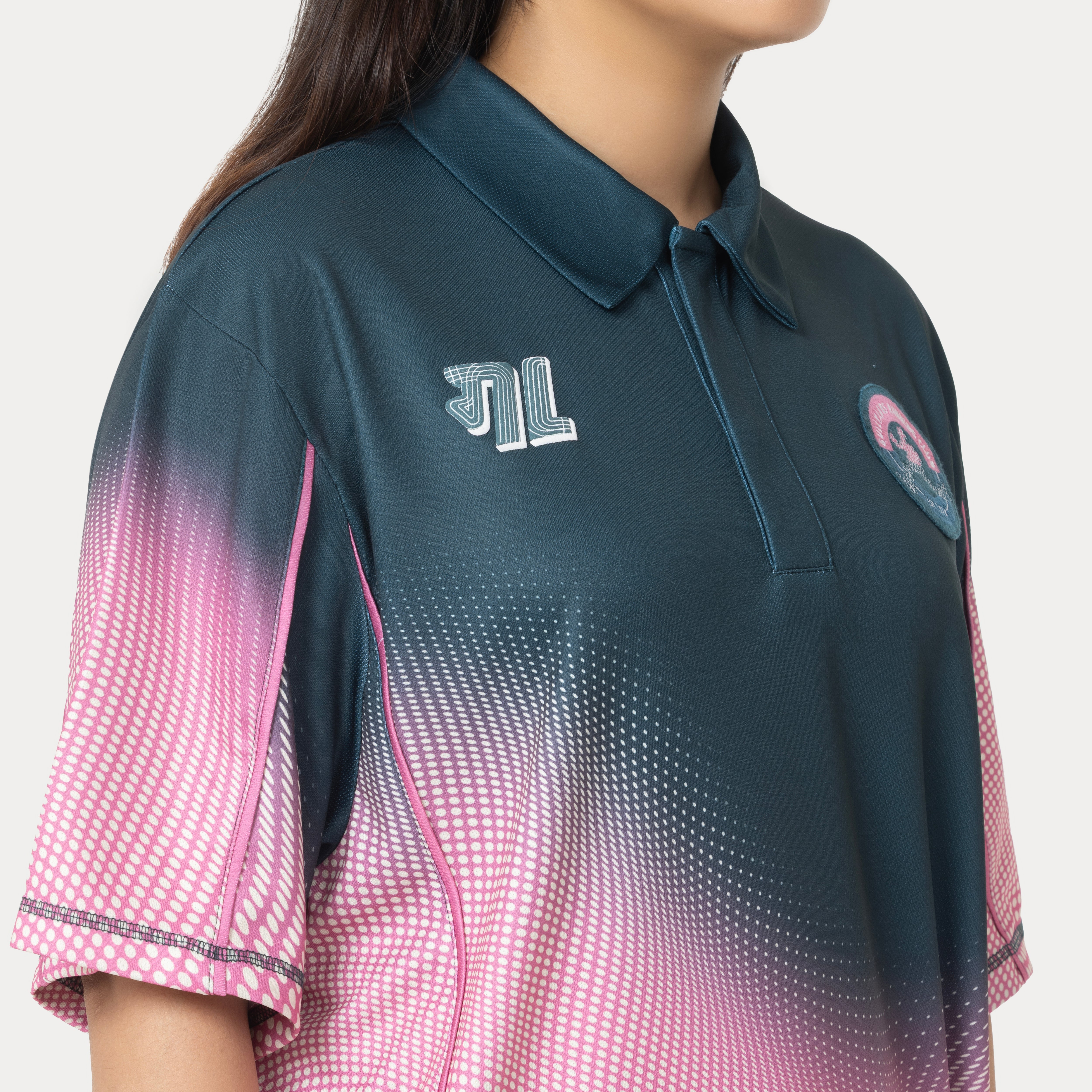 Gully 17 Jersey - Tezz Green (Polo Neck)
