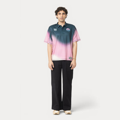 Gully 17 Jersey - Tezz Green (Polo Neck)