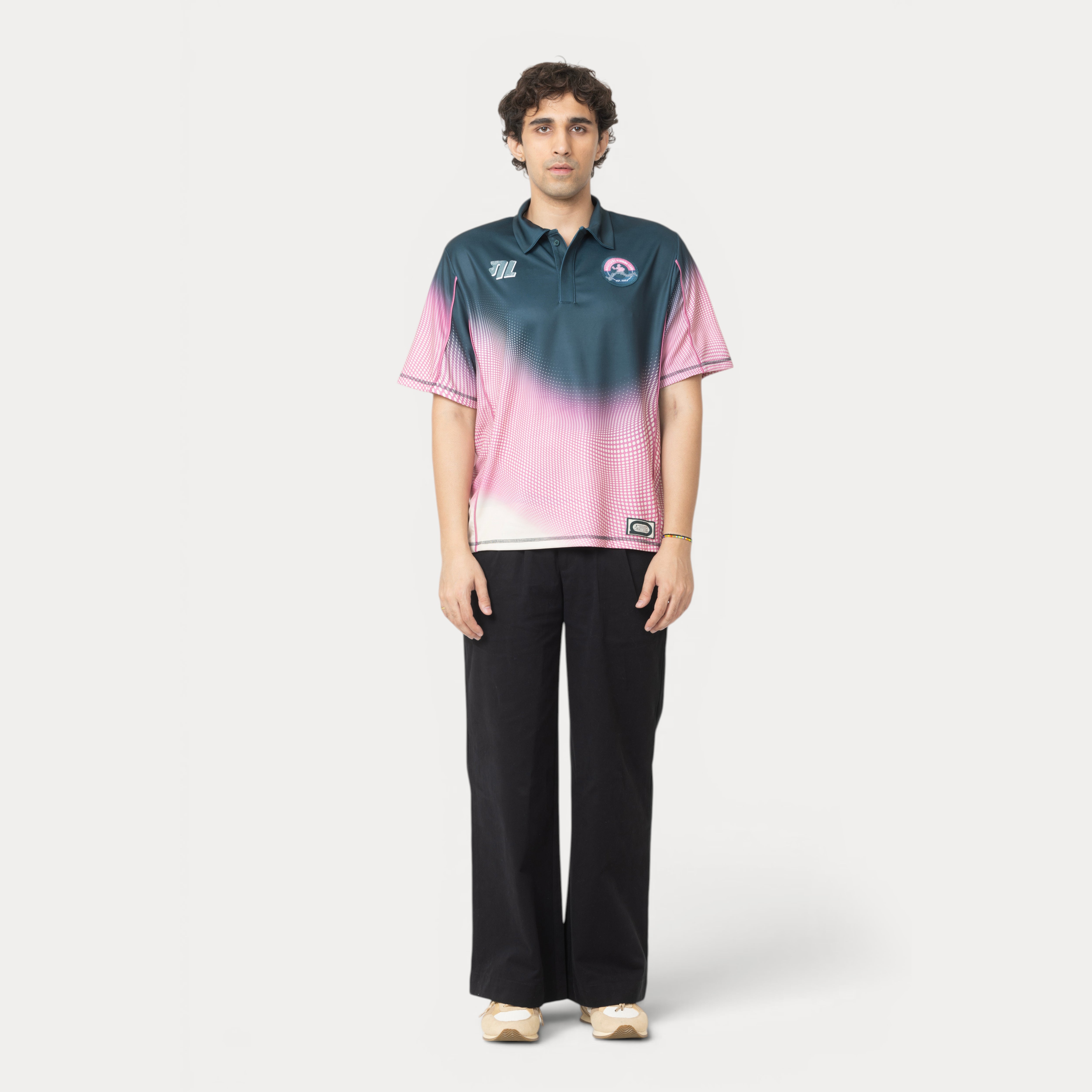 Gully 17 Jersey - Tezz Green (Polo Neck)