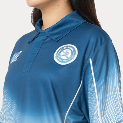 Gully 17 Jersey - Udaan Blue (Polo Neck)