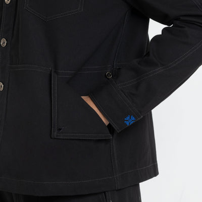 Kara - Utility Shacket - Black (Unisex)