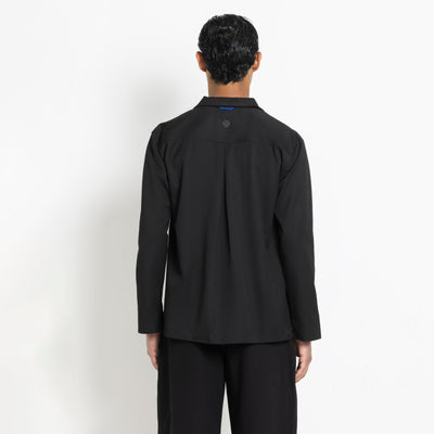 Kara - Workwear Shirt - Black (Unisex)