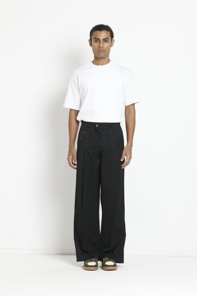 Kara - Pleat Trouser - Black For Men