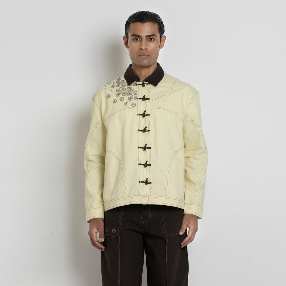 Kara - Toggle Shacket - Butter Yellow (Unisex)