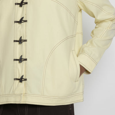 Kara - Toggle Shacket - Butter Yellow (Unisex)
