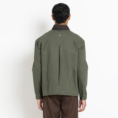 Kara - Toggle Shacket - Olive Green (Unisex)