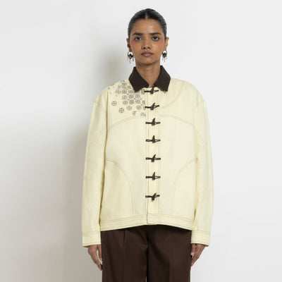 Kara - Toggle Shacket - Butter Yellow (Unisex)