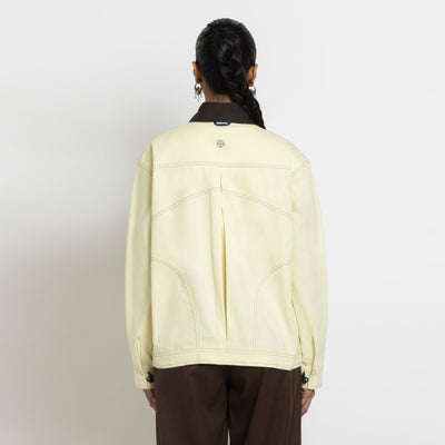 Kara - Toggle Shacket - Butter Yellow (Unisex)