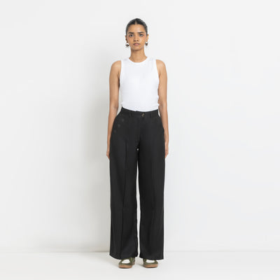 Kara - Pleat Trouser - Black For Women
